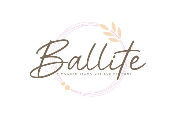 Ballite: The Elegant Script That Elevates Every Design Project