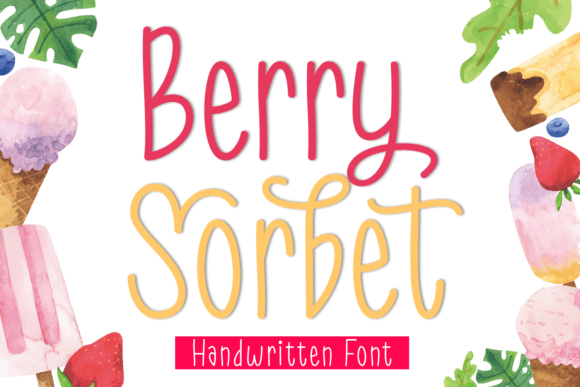 Berry Sorbet: Integrating Whimsical Handwritten Design into Professional Workflows