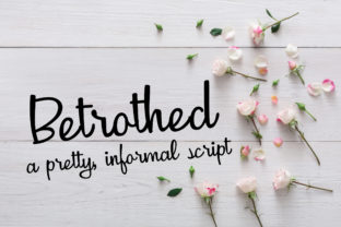 Betrothed: The Hand-Crafted Script That Brings Warmth to Your Projects
