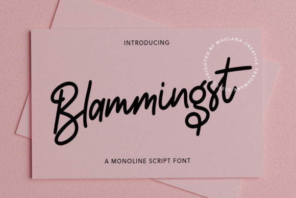 Blammingst: Elevating Strategic Communication Through Elegant Typography