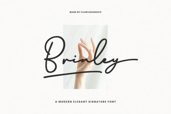 Brinley: The Modern Script for Authentic Design