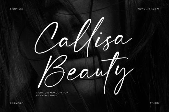 Callisa Beauty: Elevate Your Designs with a Captivating Script