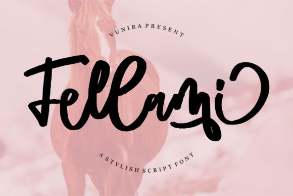 Fellami: Transforming Creative Workflows with a Brushed Script Aesthetic