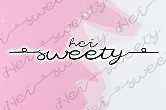 Hei Sweety: A Practical Evaluation of a Dainty Script Font