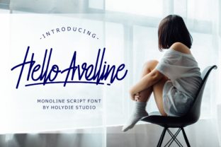Hello Avelline: The Monoline Script Redefining Modern Brand Identity