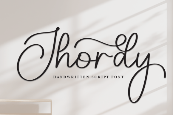 Jhordy: The Elegant Script for Handwritten Design