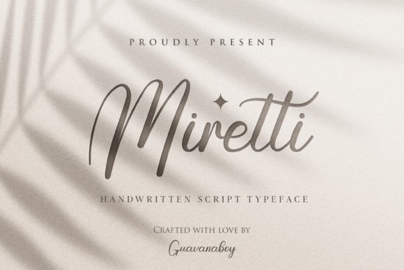 Miretti: The Delicate Script That Elevates Your Design Without the Clutter