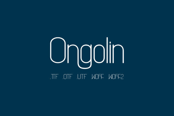 Ongolin: Elevate Your Design with a Classy Script