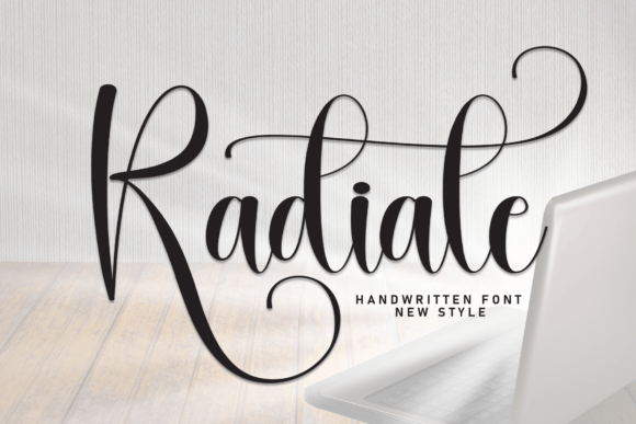 Radiate: Elevate Your Brand with Elegant Script Typography