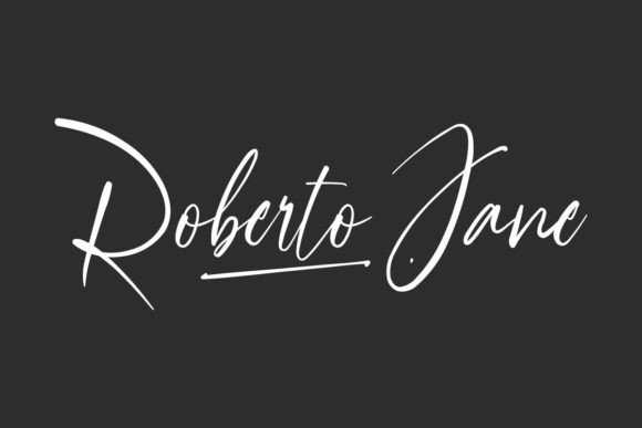 Roberto Jane: A Modern Script for Distinctive Branding