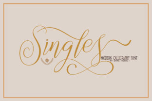 Singles Font: A Comprehensive Evaluation for Elegant Design Projects