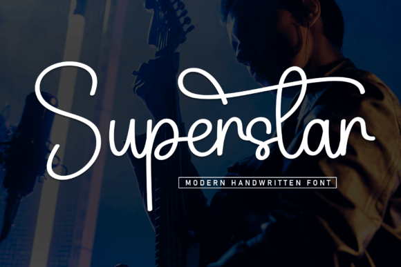Superstar: The Elegant Script Font That Elevates Every Design Project