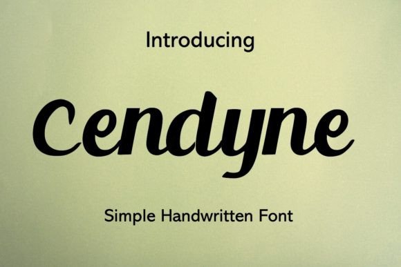 Unveiling Cendyne: Where Simplicity Meets Elegance in Modern Typography