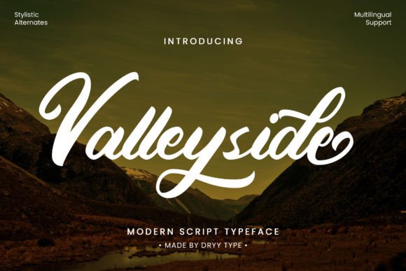 Valleyside: A Comprehensive Evaluation of the Script Typeface