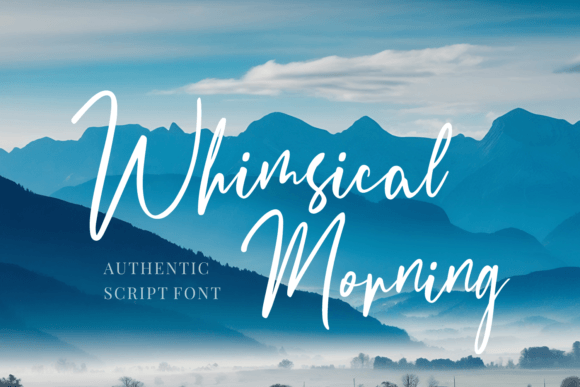 Whimsical Morning: An In-Depth Look at a Sophisticated Script Typeface