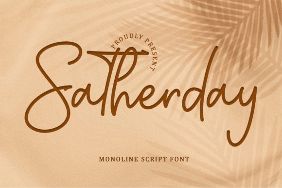Why Satherday is the Script Font Redefining Modern Brand Identity